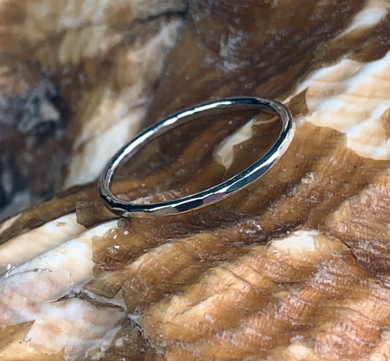 Beautiful Minimalist .925 sterling silver stacker ring. Buy three or more and receive 15% off!